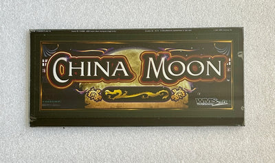 WMS China Moon Lower Marquee glass - Casino Network
