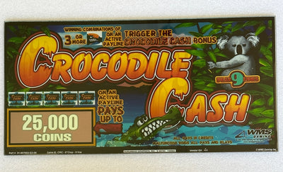 WMS Crocodile Cash Top Glass - Casino Network