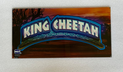 IGT King Cheetah 17 Inch Belly Glass - Casino Network