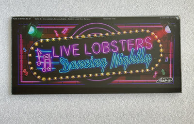 WMS Live Lobsters Dancing Nightly Lower Marquee glass - Casino Network