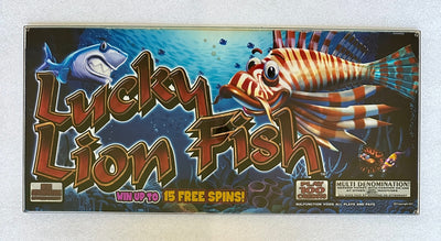 IGT Lucky Lion Fish 19 Inch Chop Top Glass - Casino Network