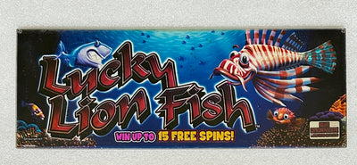 IGT Lucky Lion Fish 17 Inch Chop Top Glass - Casino Network