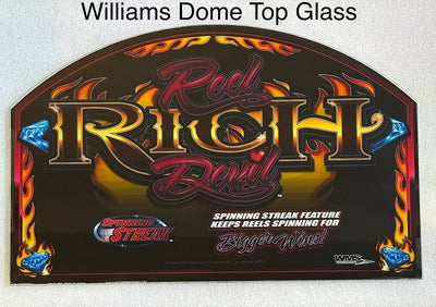 WMS Reel Rich Devil Dome Top glass - Casino Network