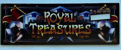 WMS Royal Treasures Slant Top glass - Casino Network