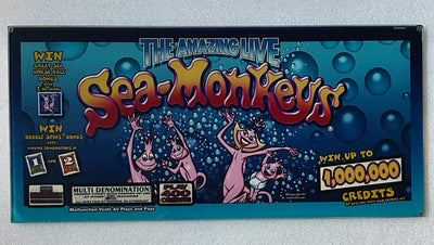 IGT Sea Monkeys 19 Inch Chop Top Glass - Casino Network