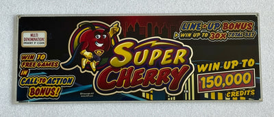 IGT Super Cherry 17 Inch Chop Top Glass - Casino Network