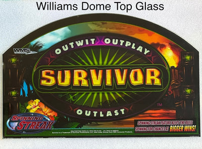 WMS Survivor Dome Top glass - Casino Network