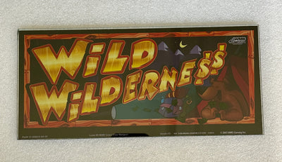 WMS Wild Wilderness Lower Marquee glass - Casino Network