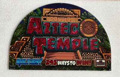 IGT Aztec Temple 17 Inch Round Top Glass - Casino Network
