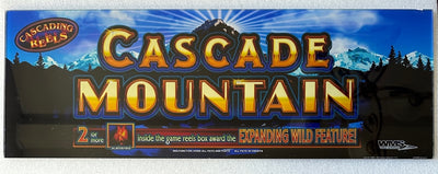 WMS Cascade Mountain Slant Top glass - Casino Network