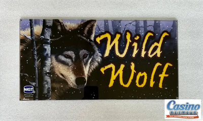 IGT Wild Wolf 17 Inch Belly Glass - Casino Network