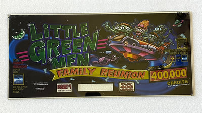 IGT Little Green Men Family Reunion 19 Inch Chop Top Glass - Casino Network