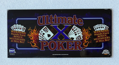 IGT Ultimate X Poker 19 Inch Chop Top Glass - Casino Network