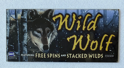 IGT Wild Wolf 19 Inch Chop Top Glass - Casino Network